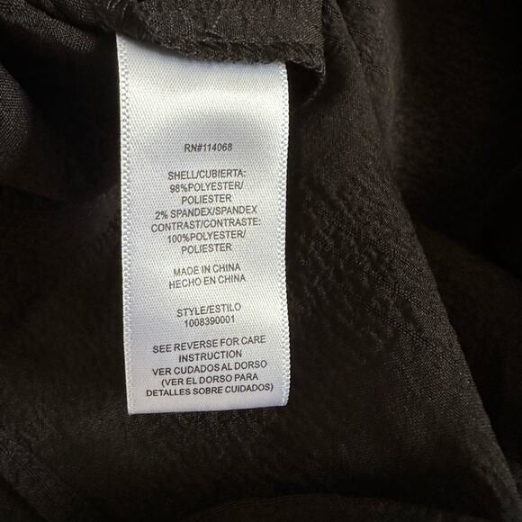 PAMELA LOVE Black Sheer Midi Dress - Picture 10 of 10